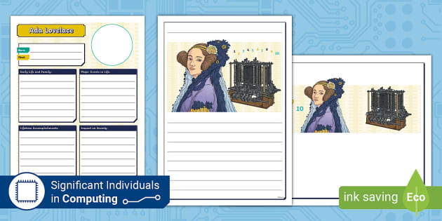 Ada Lovelace Story | Biography Activity | Ada Lovelace | KS2