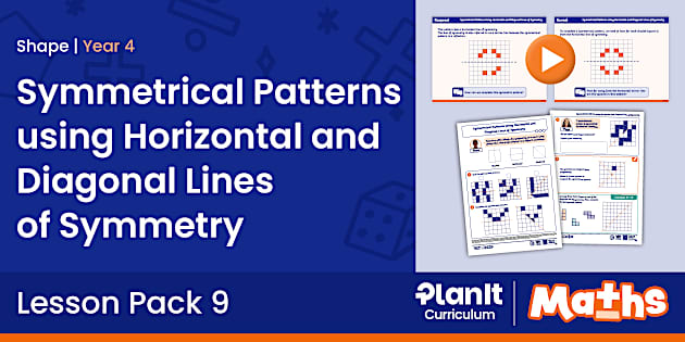 SH4–9: Symmetrical Patterns using Horizontal and Diagonal Lines of ...