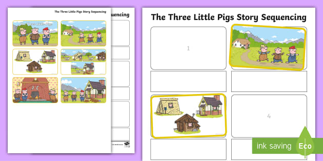 Picture Story Sequence Worksheets
