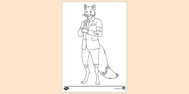 FREE! - Fantastic Mr Fox Colouring Page | Colouring Sheet