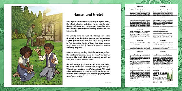 HANSEL AND GRETEL Story for Kids in English