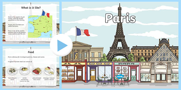 Kids backpack - I will go to Paris. Buy French products online