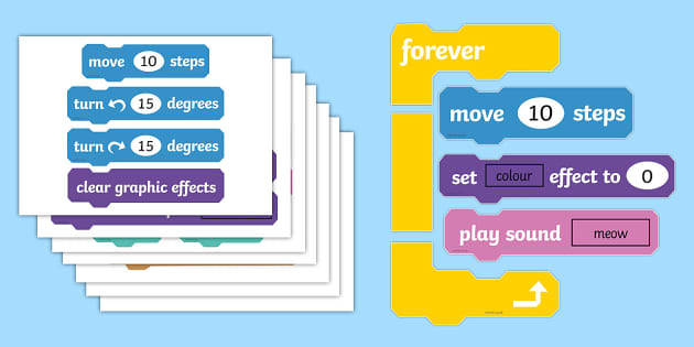 Scratch for educators: understanding coding blocks