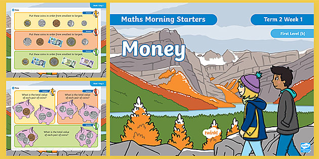 Maths Morning Starters First Level (b) Term 2 Week 1 PowerPoint