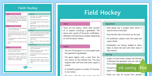 Field Hockey Rules: How To Play Hockey