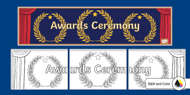 End of the Year Awards Ceremony Banner (teacher made)