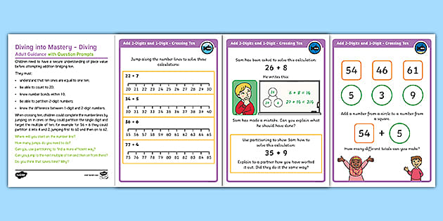 👉 Supports White Rose Y2 Step 9 Add across a 10 Activity Cards