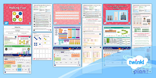 👉 * NEW * FREE PlanIt Maths Taster Pack - Twinkl - KS1 - KS2