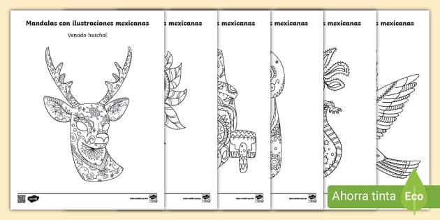 Libro de Mandalas para Colorear - Emotions