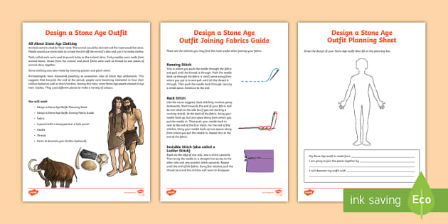 Design A Stone Age Outfit Activity Stone Age Clothes Design A Stone Age Outfit Activity Stone Age Clothes