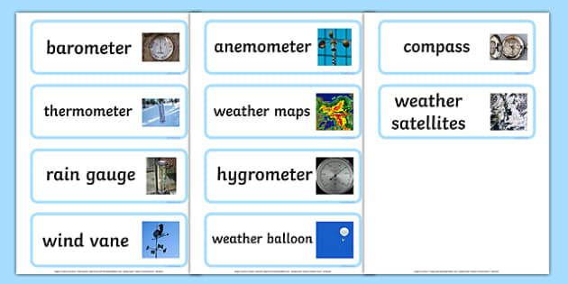 WEATHER INSTRUMENTS. - ppt video online download