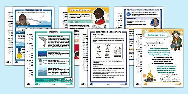 reading comprehension tes teacher made