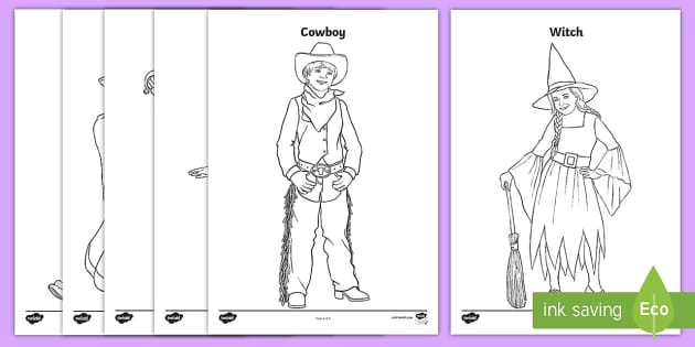 Carnival Colouring Pages (teacher made)