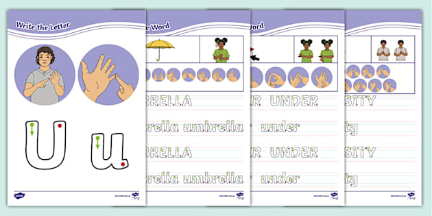 words starting with u for kids