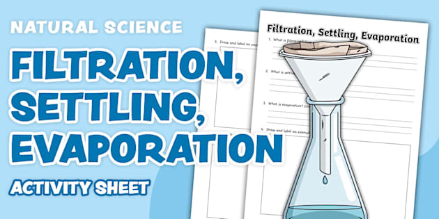 Grade 6 Natural Science - Term 2 - Filtration, Settling, Evaporation ...