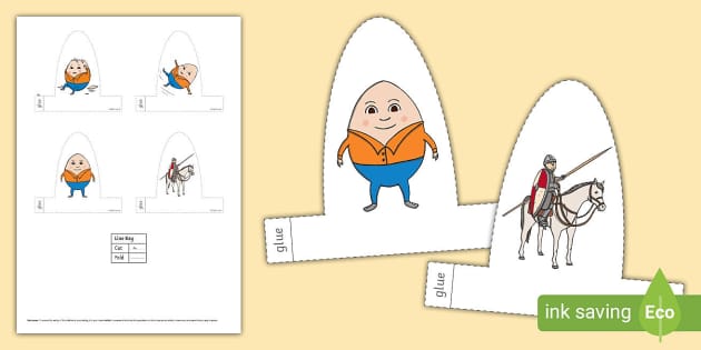 Humpty dumpty 2024 finger puppet