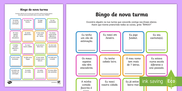 Bingo de Religião - Atividade para primeiro dia de aula - Ensino