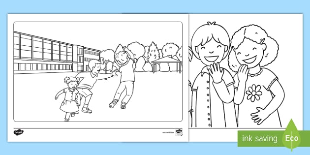 Happiness Colouring Pages (teacher made)