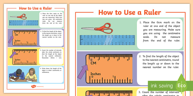 How to Teach Kids to Read a Ruler