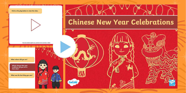 Red Money Envelope Template  Twinkl Party (teacher made)