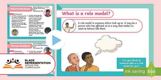 role model powerpoint presentation ks2