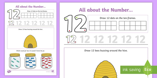 all-about-number-12-worksheet-teacher-made