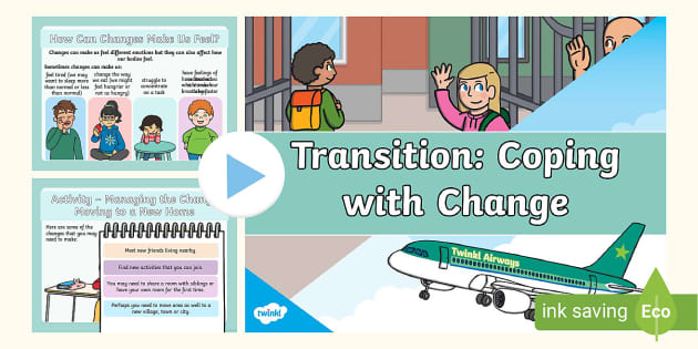 FREE! - Transition: Coping with Change KS1 PowerPoint Activity