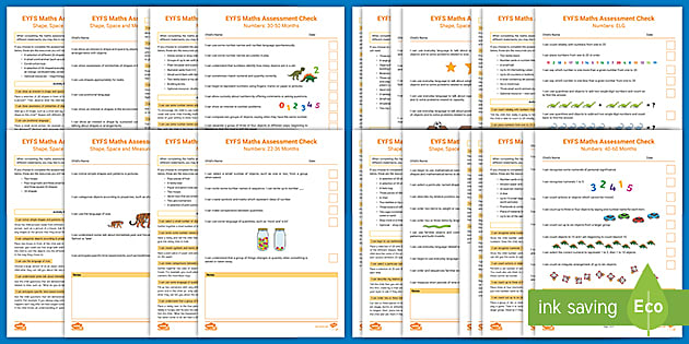 EYFS Maths Assessment Pack | Early Years Numeracy Test