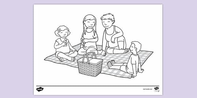 Family picnics illustration image_picture free download  400105743_lovepik.com