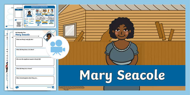 Ks1 Mary Seacole Reading And Writing Animated Video Pack