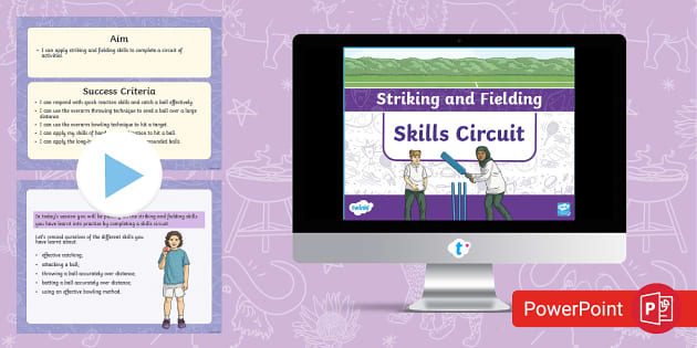 Grade 6 Physical Education Striking and Fielding PowerPoint