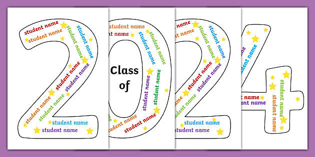 Class Of 2024 Editable Name Posters Teacher Made Twinkl   Nz T 1696800065 Class Of 2024 Editable Name Posters Ver 1 