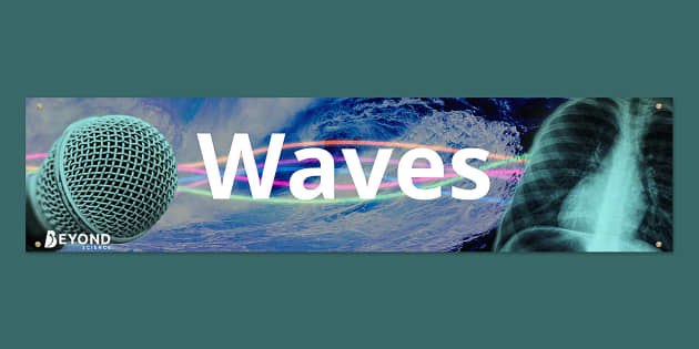 Waves Display Banner (Teacher-Made) - Twinkl