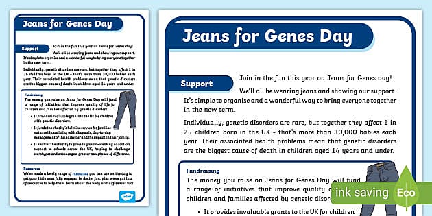 Jeans for Genes : Wear Jeans 2023