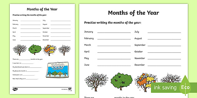 In the months to come. Months of the year. Months of the year with Seasons Worksheet. Months of the year Worksheets. Seasons of the year Worksheets.