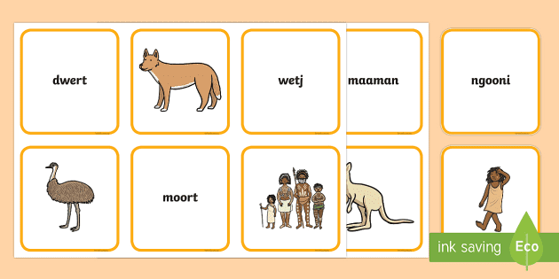 Noongar Aboriginal Animal Names PowerPoint - F-6 - HASS