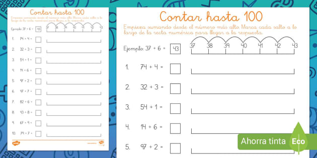 20- Matematica Analogica - Linea del 100 