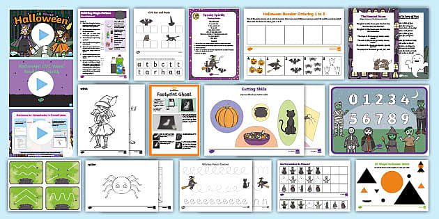 Northern Ireland Circuit Breaker P1 Learning Pack 1: Halloween