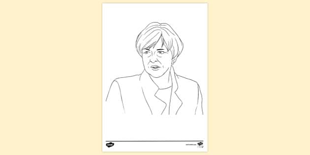 Theresa May coloring page | Free Printable Coloring Pages