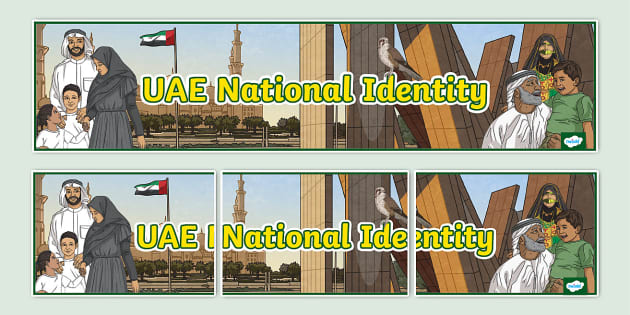 UAE National Identity Banner KS2 (profesor hizo) - Twinkl