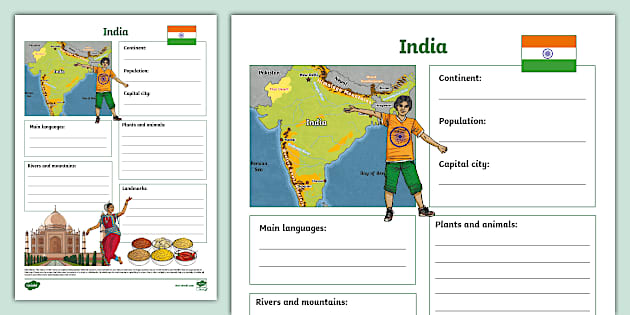 Facts and Activities to Learn about India - Twinkl