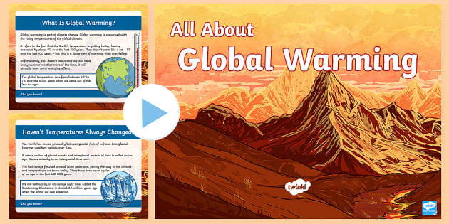 global warming introduction for presentation