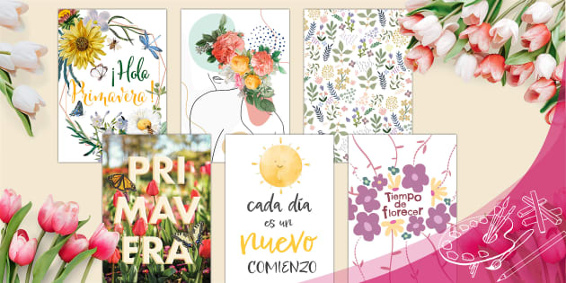 manualidades para niños y niñas especial primavera (7) – Imagenes Educativas