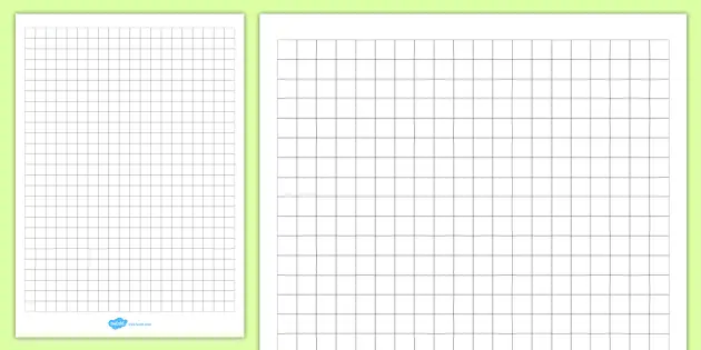 Squared Paper 1cm Editable Graph Paper Teacher Made