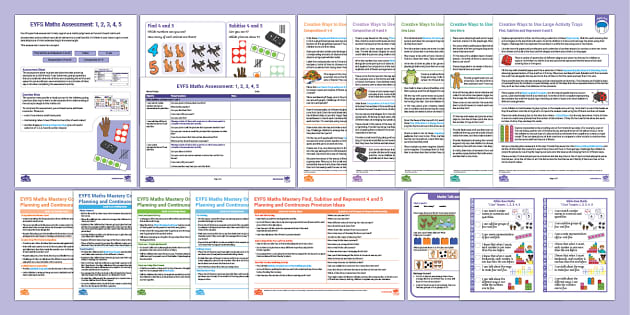 EYFS Planning & Assessment Supporting White Rose 1,2,3,4,5