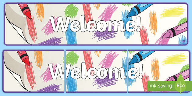 Welcome Home Poster (teacher made) - Twinkl