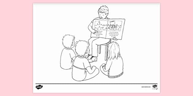FREE! - Nursery Staff Colouring Sheet | Colouring Sheets