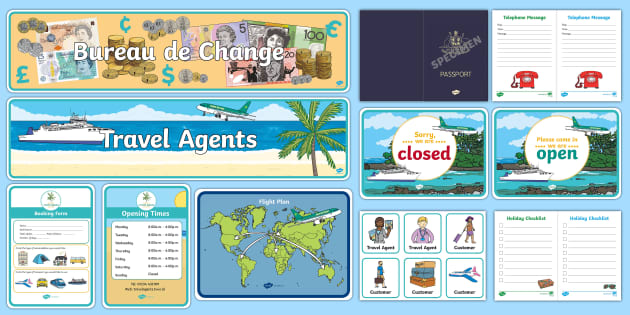 Travel Agents Role Play Pack (teacher Made) - Twinkl