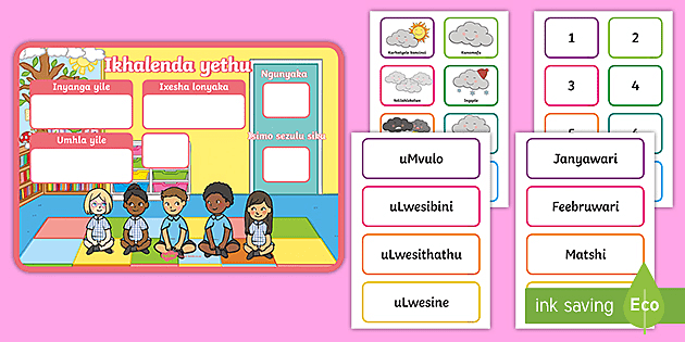 free xhosa for beginners classroom display pack