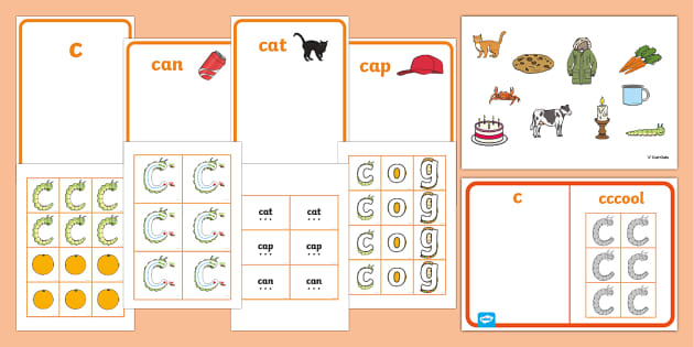 'c' - Level 2 Phonics SEND Workstation Pack (Teacher-Made)